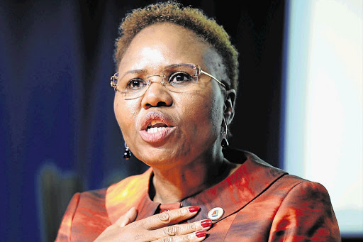 formal Social development minister Lindiwe Zulu. 